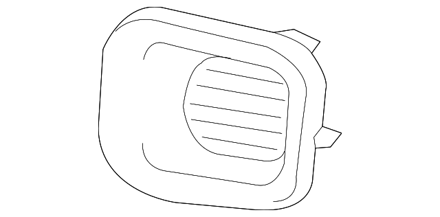 New | Tacoma | Front Bumper Hole Cover | 2015-2022 | Toyota
