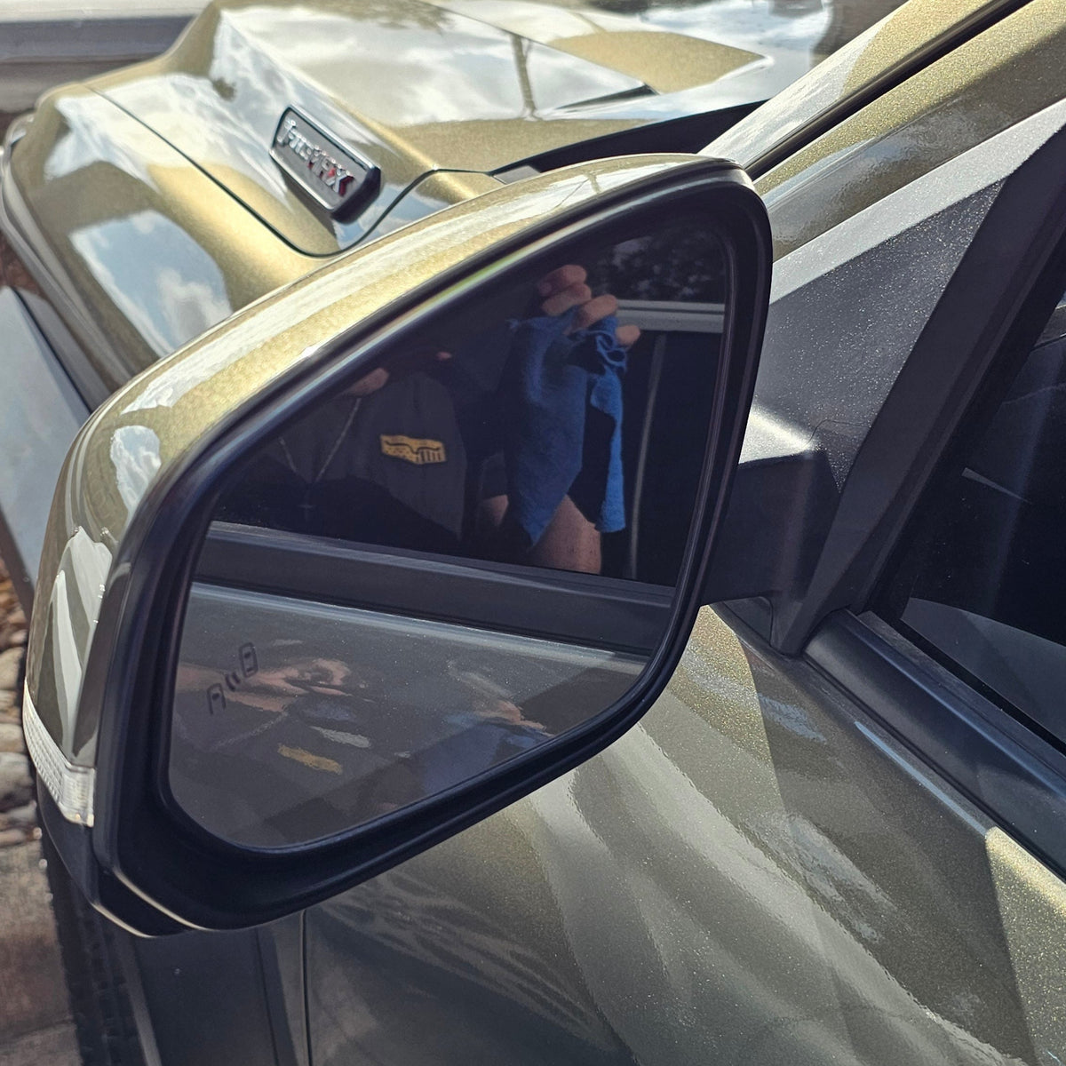 New | 2024-2026 Tacoma | Bronze Oxide | Driver | Toyota | Side View Mirror | With Blinker