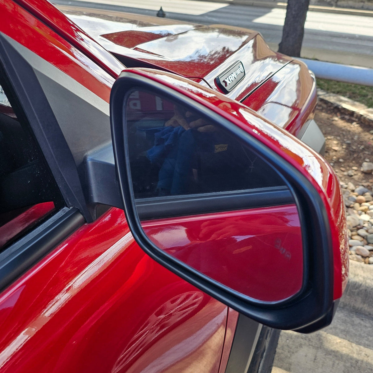 New | 2024-2026 Tacoma | No Blinker | Supersonic Red | Passenger | Toyota | Side View Mirror