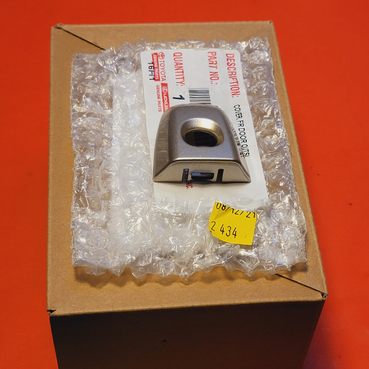 Tacoma 2016-2020| Arenas movedizas | Cubierta para llave de puerta delantera del lado del conductor OEM | toyota