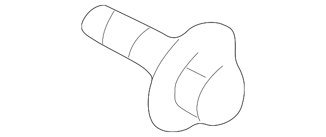 New | Yaris | Seat Belt Receptacle Bolt | 2006-2011 | Toyota