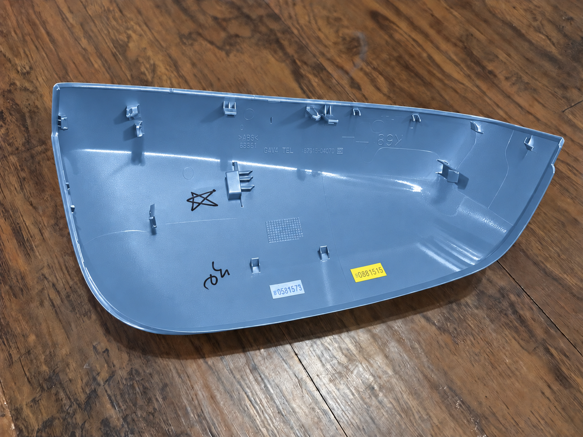 New | 2025-2026 4Runner | Heritage Blue | Passenger | Toyota | Painted Mirror Cap