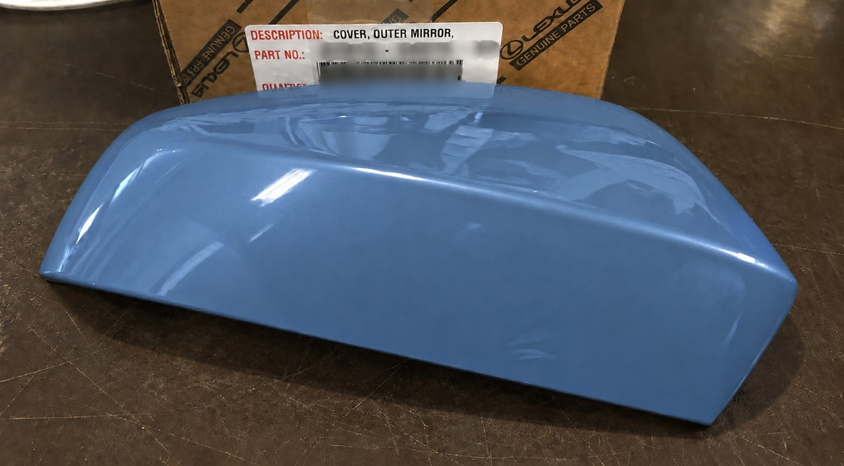 New | 2025-2026 4Runner | Heritage Blue | Passenger | Toyota | Painted Mirror Cover