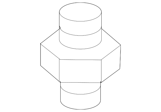 New | Highlander | Engine Bracket Bolt | 2001-2013 | Toyota