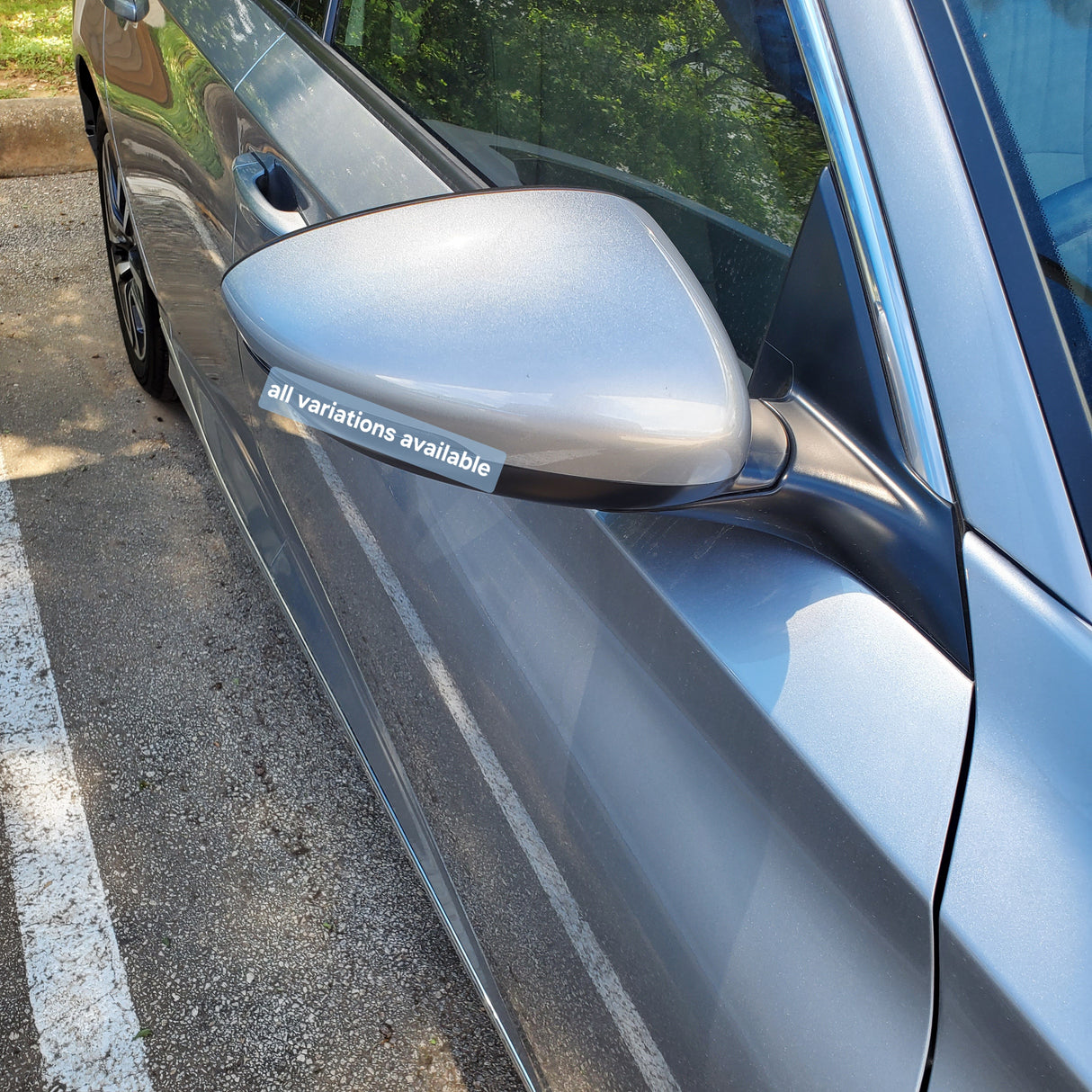 New | 2018-2021 Accord | Lunar Silver | Passenger | Honda | Side View Mirror