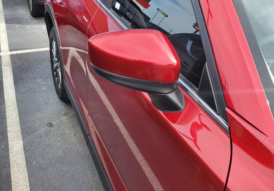 New | 2017-2018 CX5 | Red | Blinker/Blindspot | Passenger | Mazda | Side View Mirror