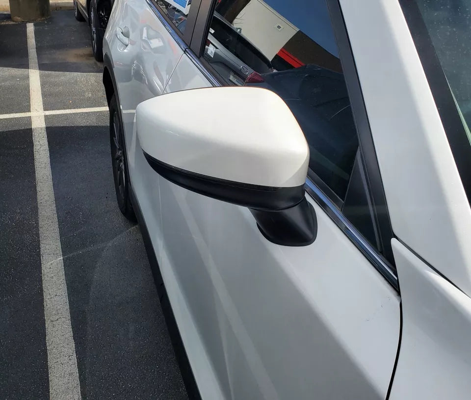 New | 2019-2021 CX5 | Snowflake White Pearl Mica | Blinker/Blindspot | Passenger | Mazda | Side View Mirror