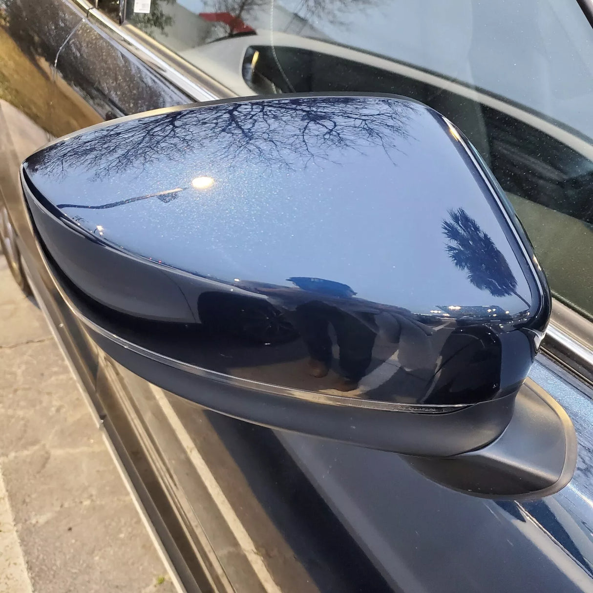 New | 2017-2018 CX9 | Blue | Blinker/Blind spot | Passenger | Mazda | Side View Mirror