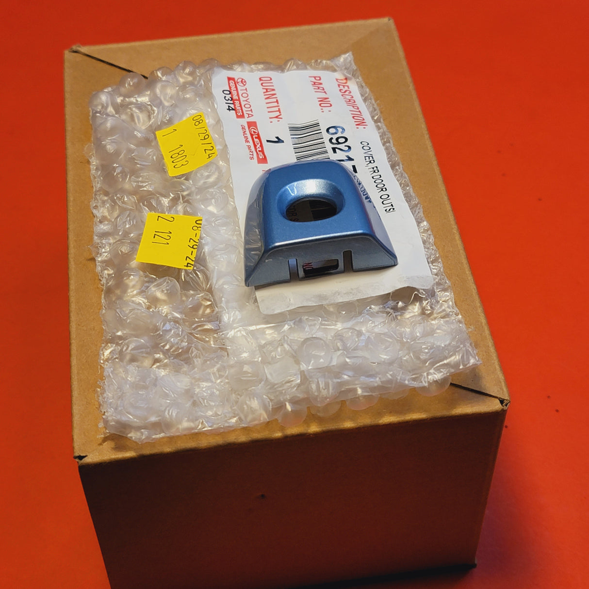 New | Camry | Door Handle Cap | 2012-2014 | Clearwater Blue | OEM | Toyota