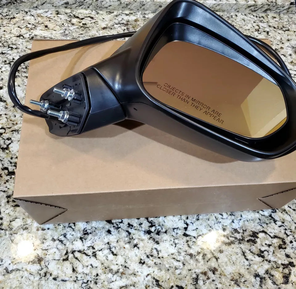 New | 2021-2022 RX 350L | Caviar | Passenger | Lexus | Side View Mirror