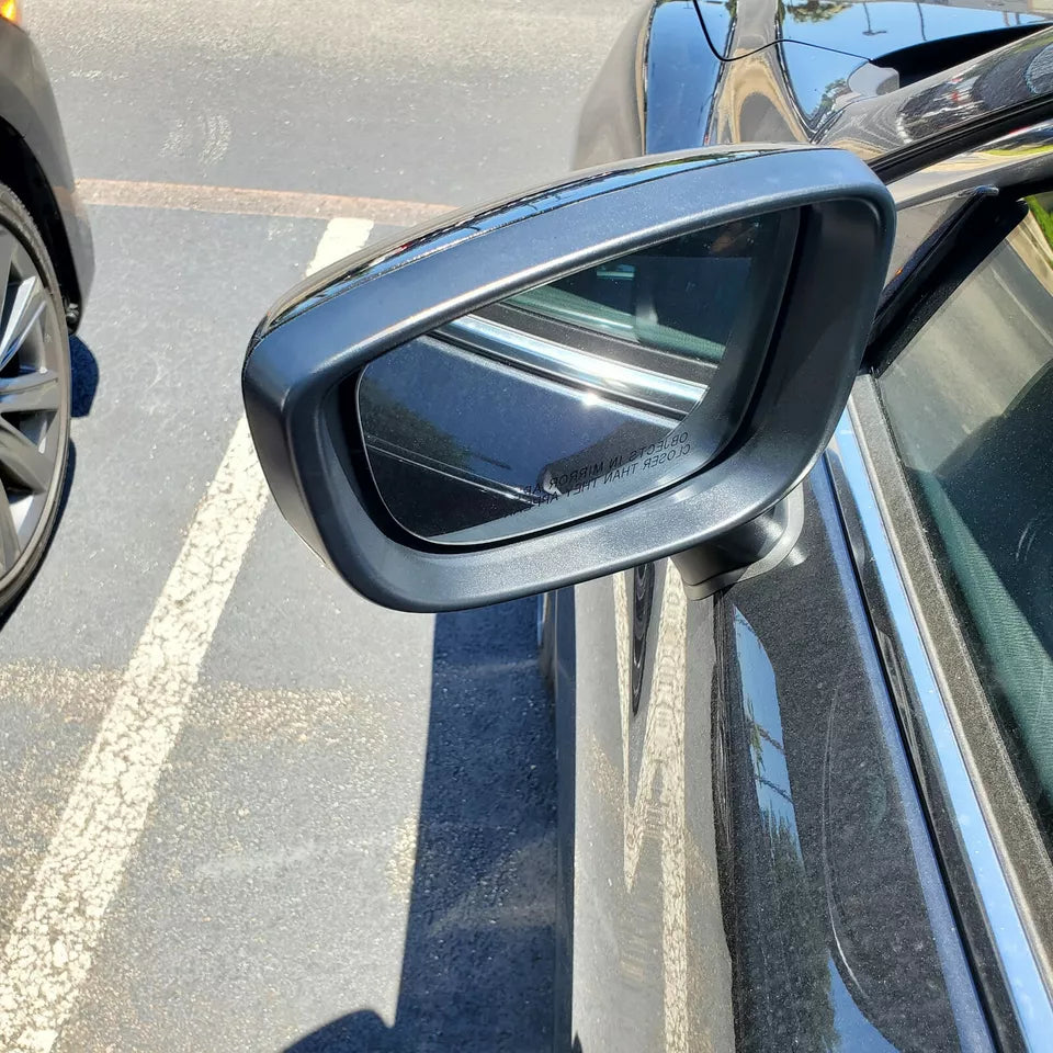 New | 2017-2018 Mazda 3 | Black | Blinker/Blindspot | Driver | Mazda | Side View Mirror