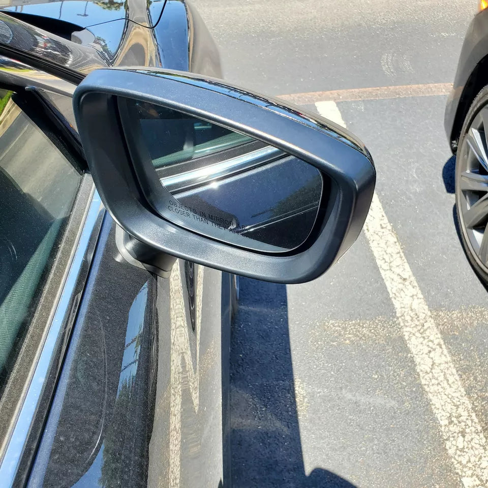 New | 2017-2018 Mazda 3 | Black | Blinker/Blindspot | Passenger | Mazda | Side View Mirror