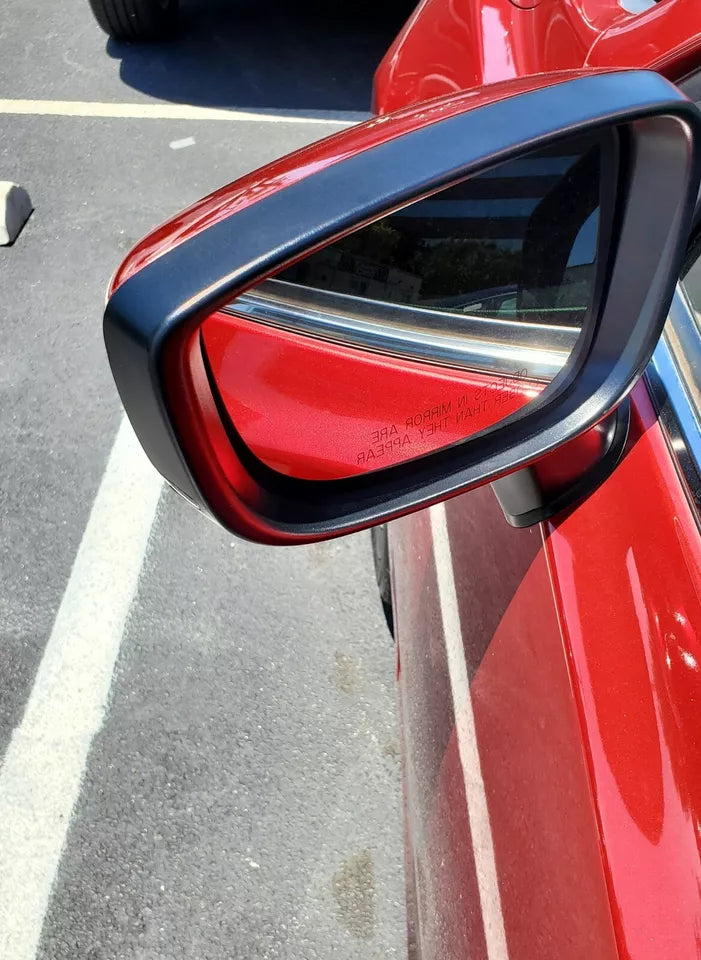New | 2017-2018 Mazda 3 | Red | Blinker/Blindspot | Driver | Mazda | Side View Mirror