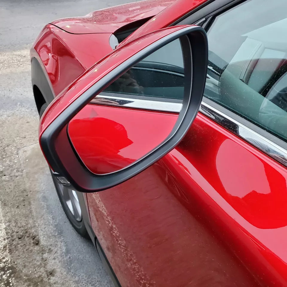New | 2019-2022 Mazda 3 | Red | Blinker/Blindspot | Driver | Mazda | Side View Mirror