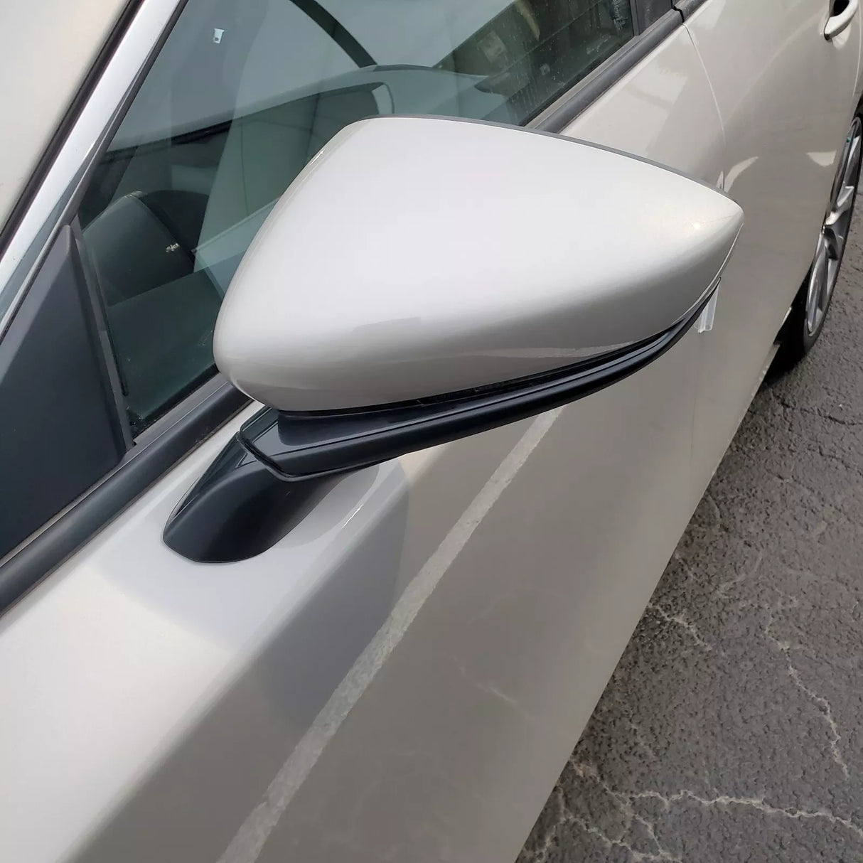 New | 2019-2022 Mazda 3 | Silver | Blinker/Blindspot | Driver | Mazda | Side View Mirror