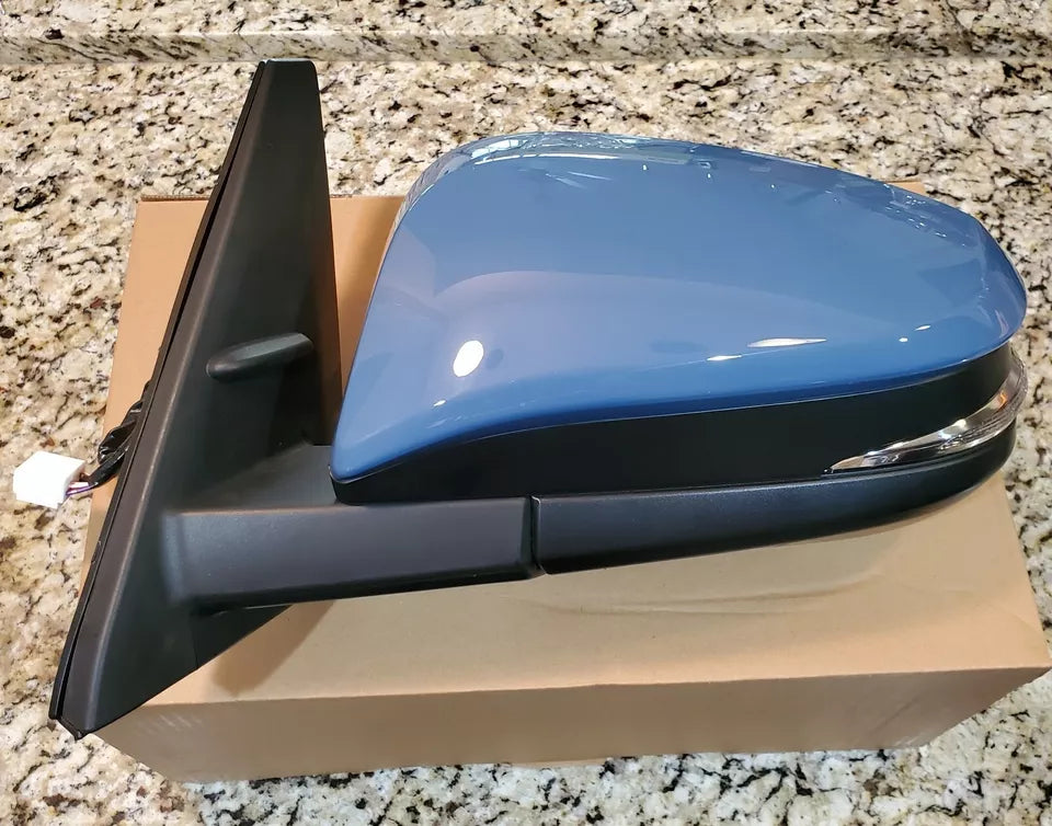 New | 2014-2022 4Runner | Cavalry Blue | Blinker | Driver | Toyota | Side View Mirror