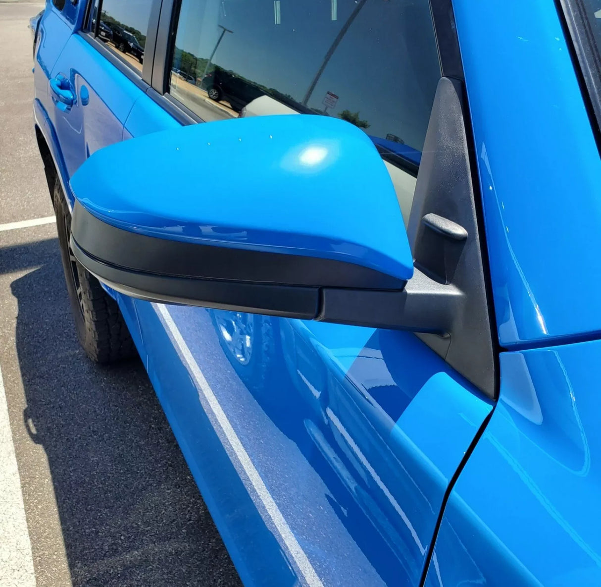 New | 2014-2022 4Runner | Voodoo Blue | No Blinker | Passenger | Toyota | Side View Mirror