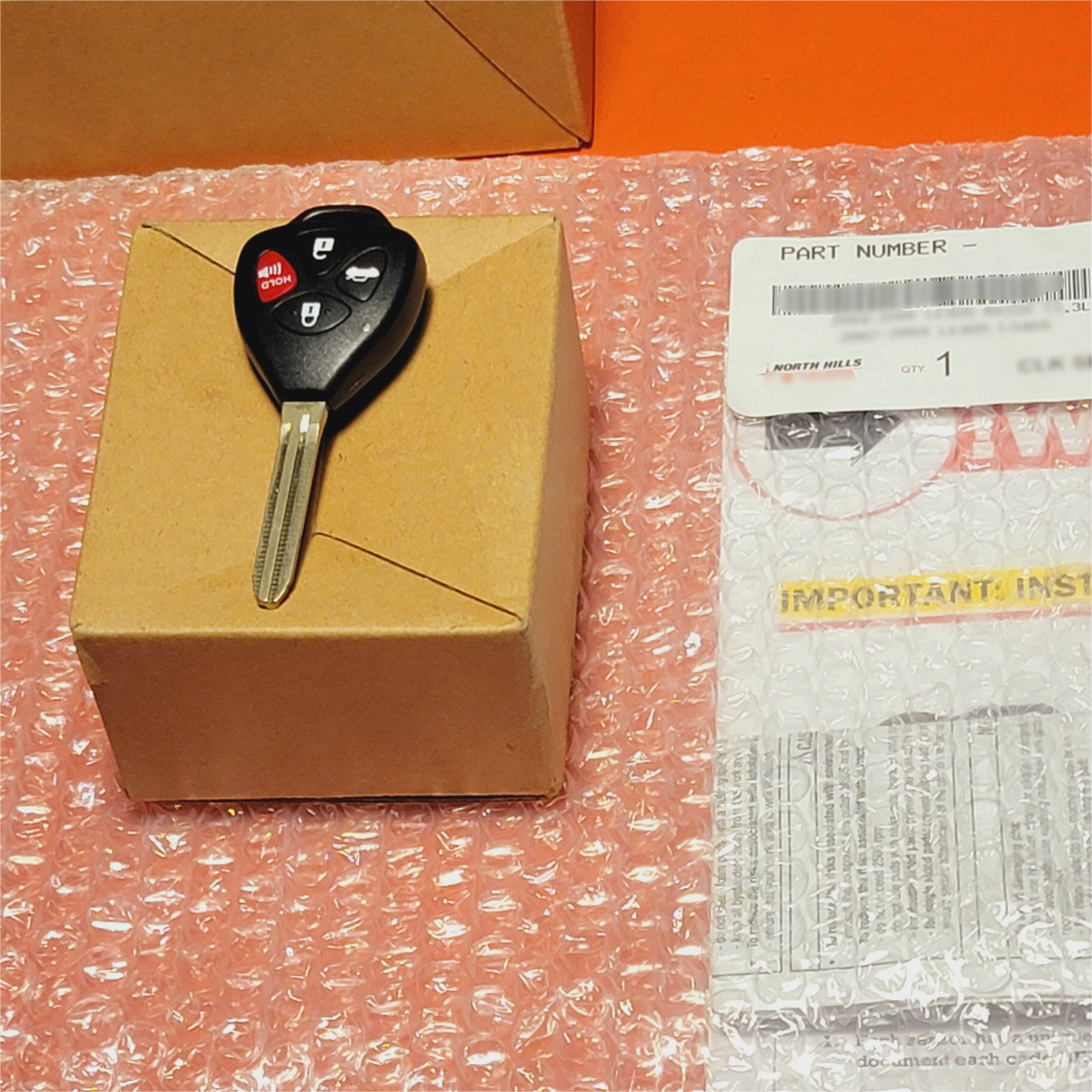 New | For RAV4 2010-2012 | Key Fob Transmitter | Toyota