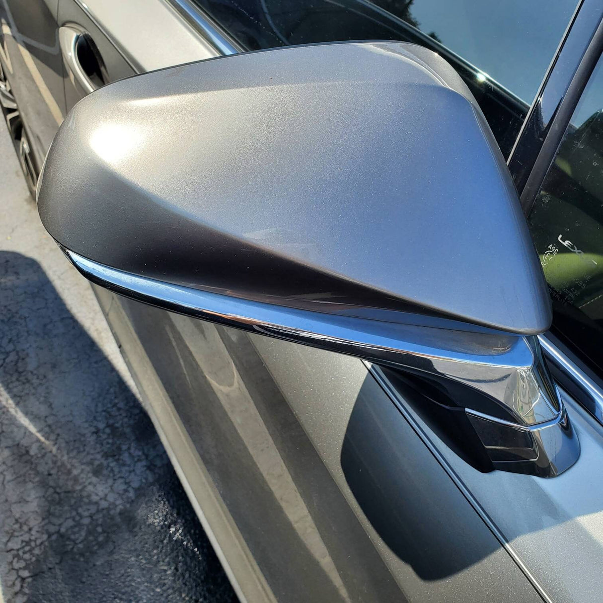 New | 2018-2021 NX300h | Atomic Silver | Passenger | Lexus | Side View Mirror | With Blindspot | Nx 300h
