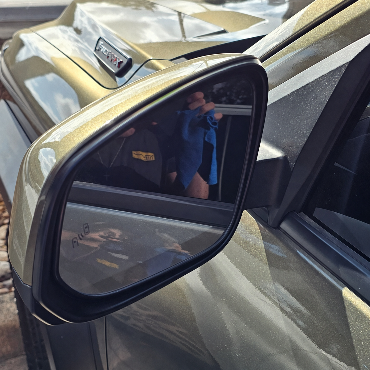 New | 2024-2026 Tacoma | Bronze Oxide | Driver | Toyota | Side View Mirror | No Blinker