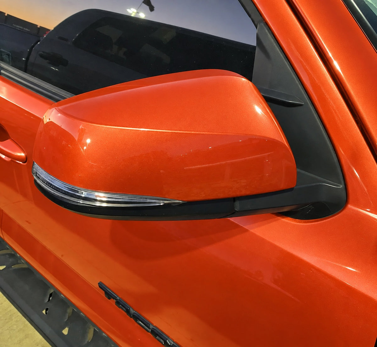 New | 2023 Tacoma | Solar Octane | Passenger | Toyota | Side View Mirror | With Blinker