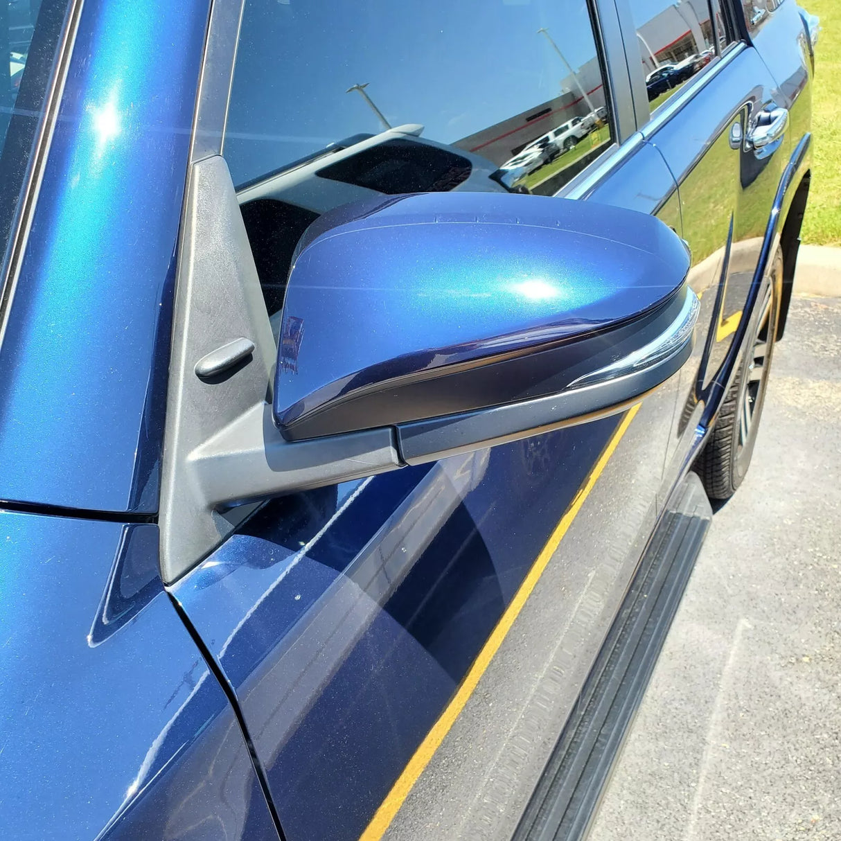 New | 2014-2022 4Runner | Nautical Blue | Blinker | Driver | Toyota | Side View Mirror