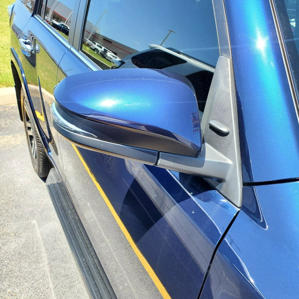 New | 2014-2022 4Runner | Nautical Blue | Blinker | Passenger | Toyota | Side View Mirror