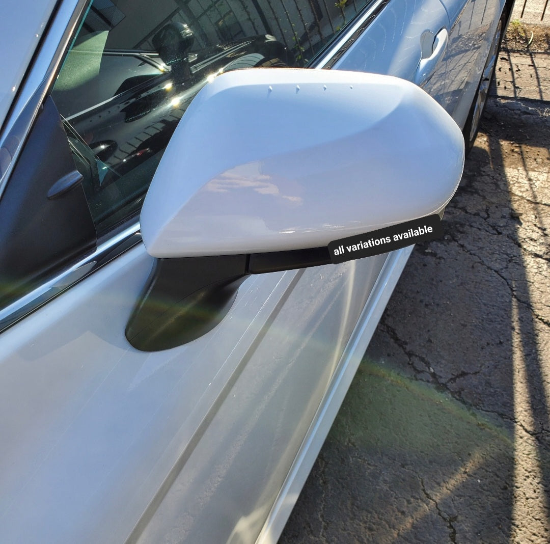 New | 2023–2024 Camry | Super White | Driver | Toyota | Side View Mirror