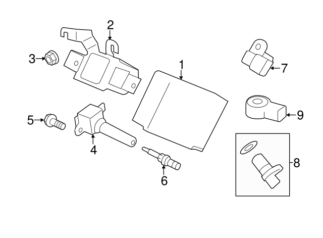 New | OE# SU00304261 | Toyota | Bolt/Screw | 2013-2022 | SU00304261| SU00304261