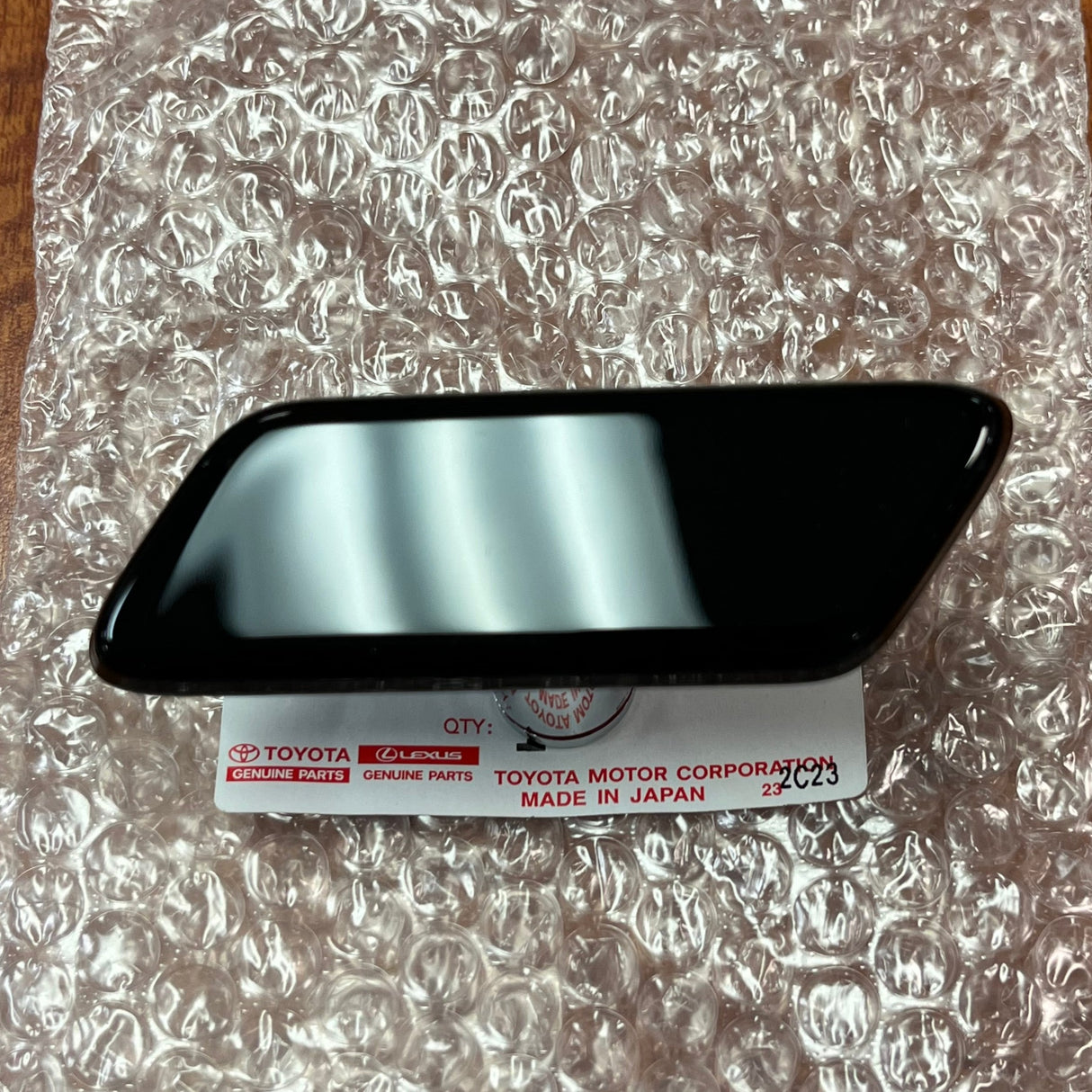 2015-2021 LX570 | Ónix negro | Cubierta de tapa de parachoques delantero OEM | lexus