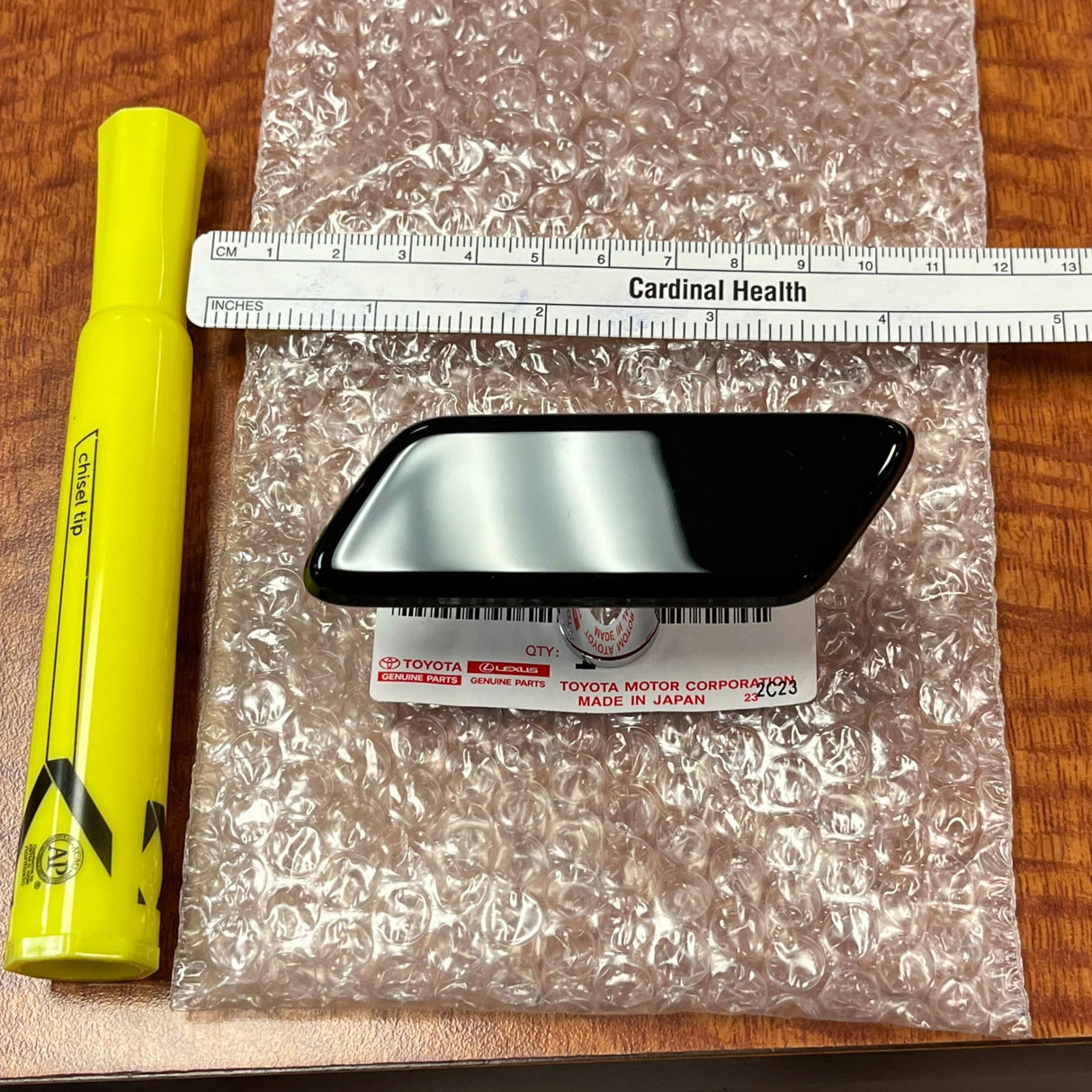 2020-2022 LS500&Ls500h | Caviar Metallic | OEM Headlight/Headlamp Washer Cover/Cap | Lexus