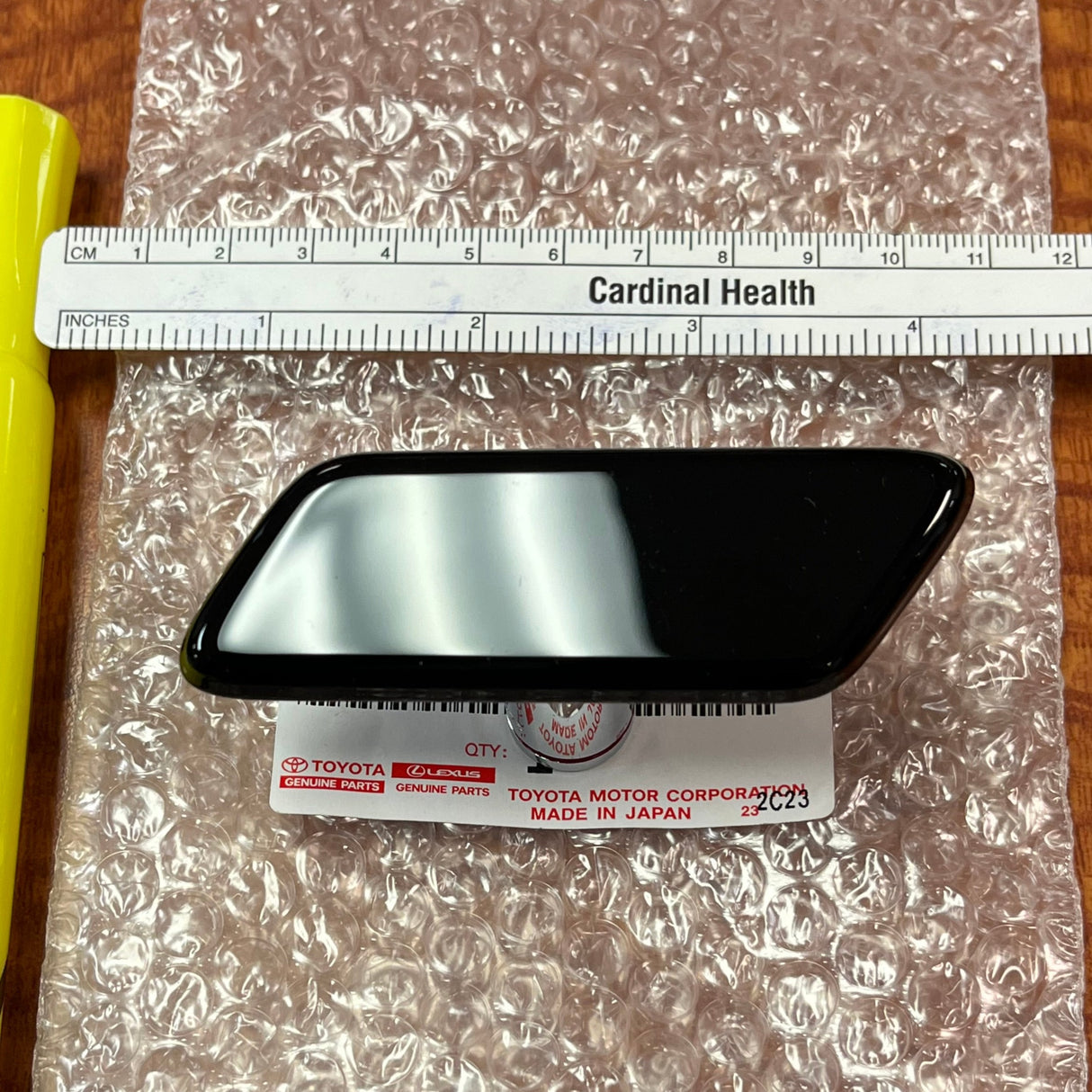 2015-2021 LX570 | Ónix negro | OEM faro/cubierta/tapa del lavafaros | lexus