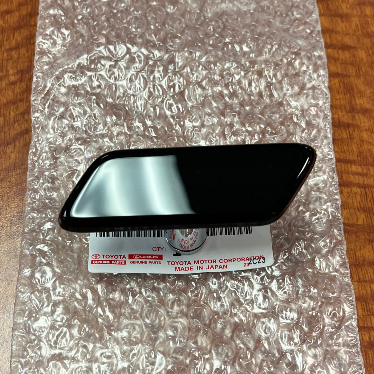 2015-2021 LX570 | Ónix negro | Cubierta de tapa de parachoques delantero OEM | lexus