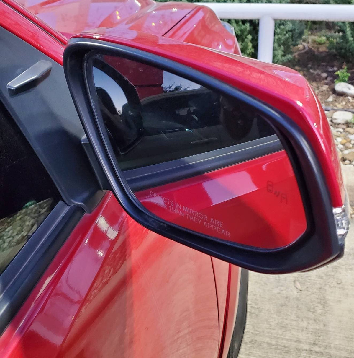 New | 2023 Tacoma | Barcelona Red | Passenger | Toyota | Side View Mirror | W/Blinker