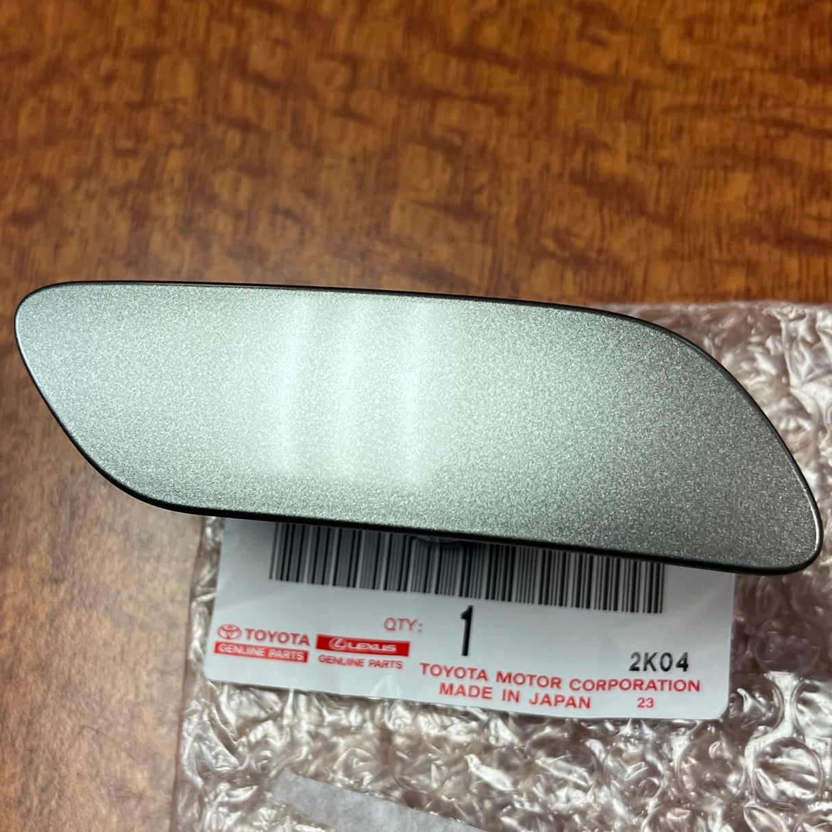 2015-2021 LX570 | Titanio sónico | Cubierta de tapa de parachoques delantero OEM | lexus