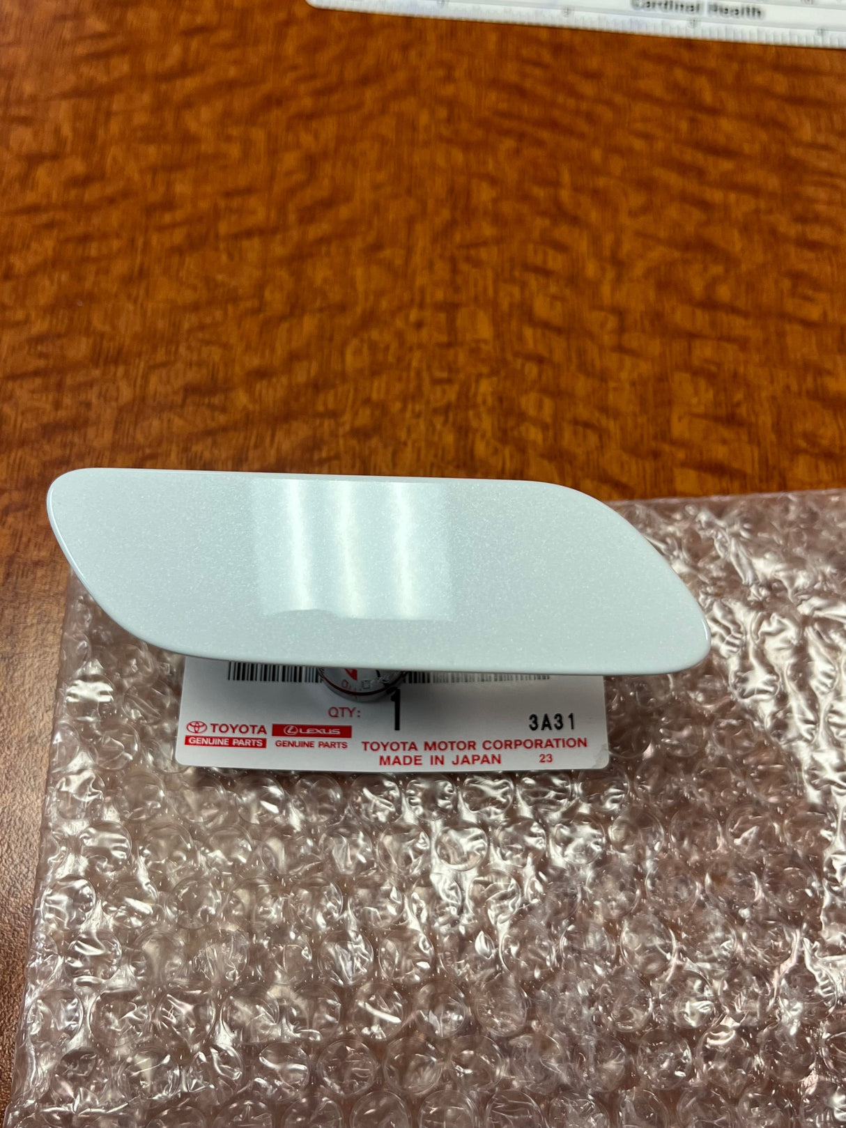 2015-2021 Land Cruiser | Blanco Perla | OEM faro/cubierta/tapa del lavafaros | toyota