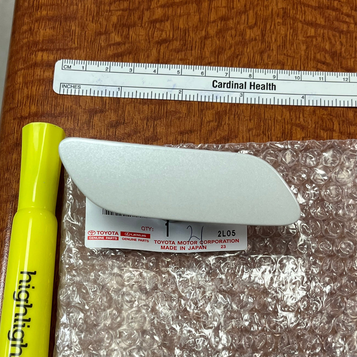 2017-2021 LX570 | Blanco | OEM faro/cubierta/tapa del lavafaros | lexus