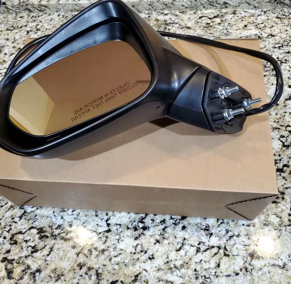 New | 2021-2022 RX 350L | Caviar | Driver | Lexus | Side View Mirror