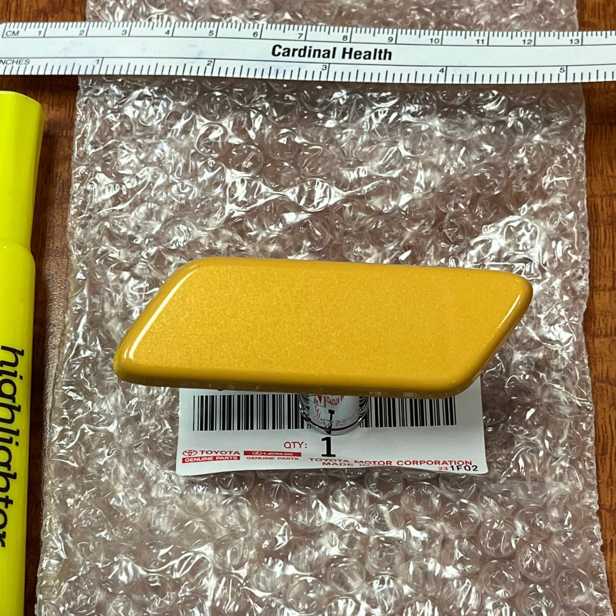 2017-2020 RC F | Amarillo Nápoles | OEM faro/cubierta/tapa del lavafaros | lexus