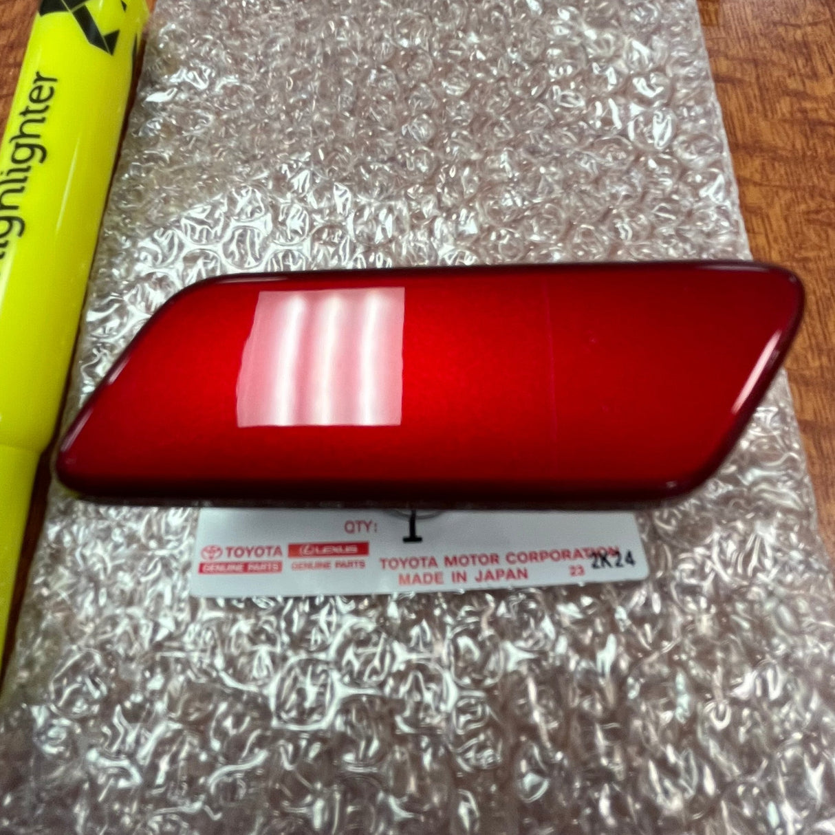 2013-2014 GS450h | Carmesí | Cubierta de tapa de parachoques delantero OEM | lexus