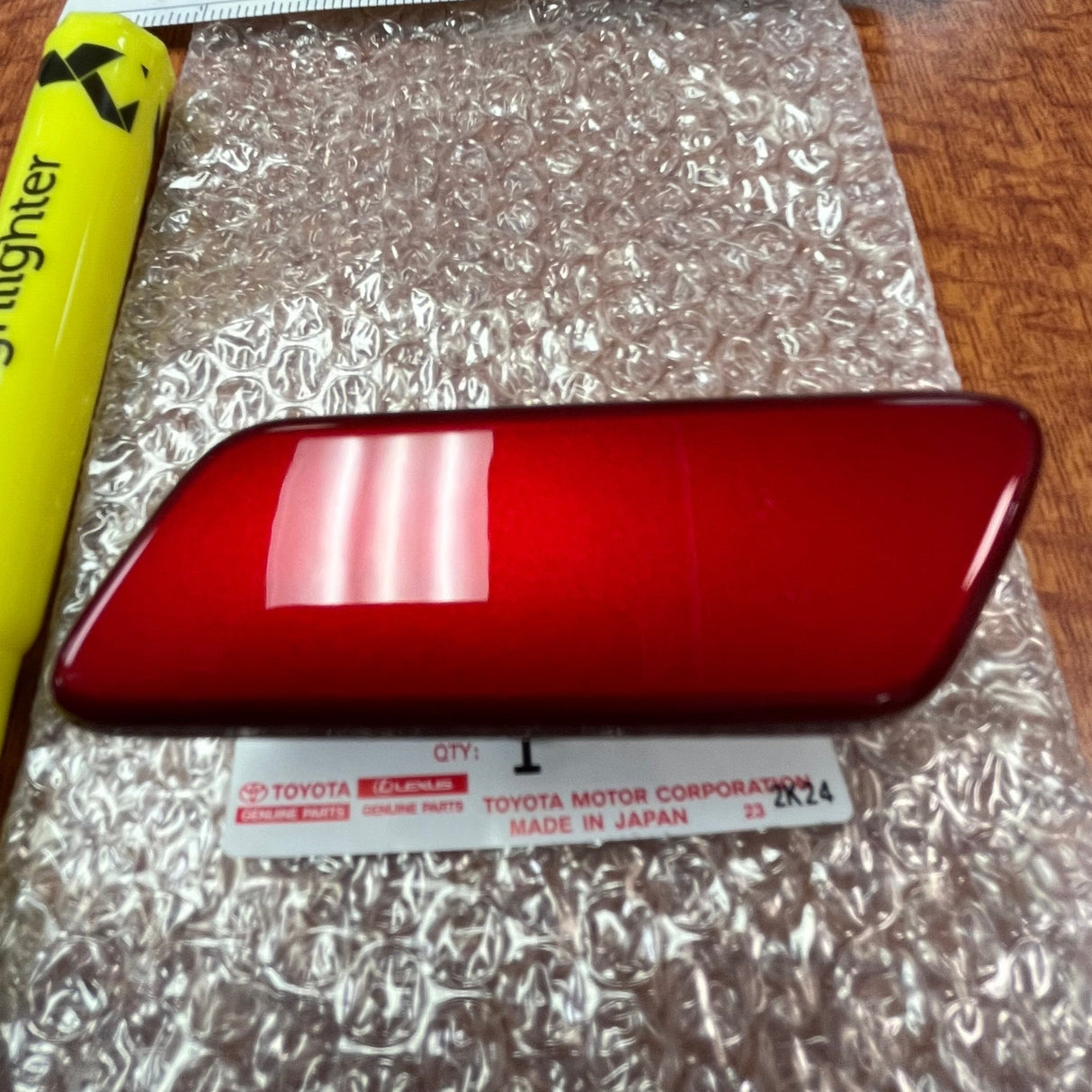 2013-2014 GS450h | Carmesí | Cubierta de tapa de parachoques delantero OEM | lexus