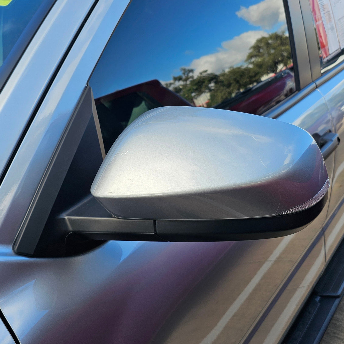New | 2024-2026 Tacoma | Celestial Silver Metallic | Driver | Toyota | Side View Mirror | With Blinker