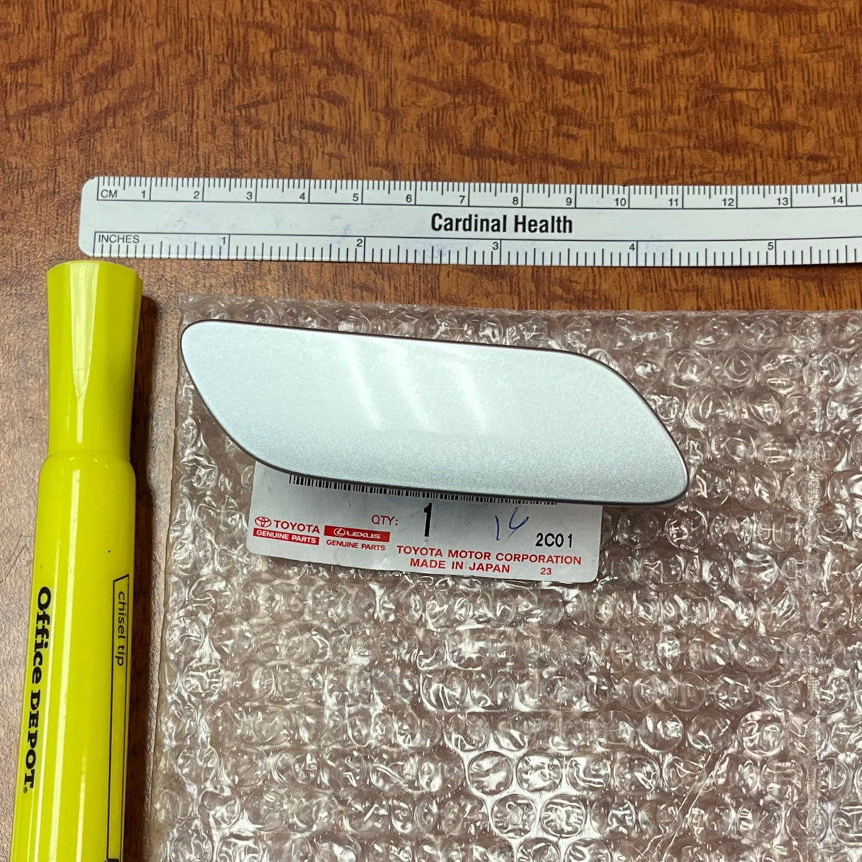 2014-2020 GX460 | Platino Plata | OEM faro/cubierta/tapa del lavafaros | lexus