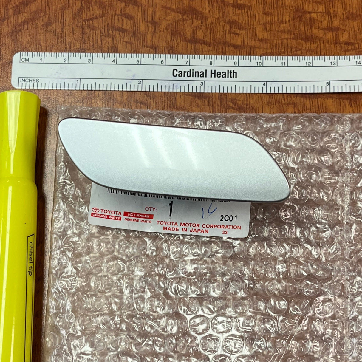 2016-2020 Rx350 y Rx450h | Plata Platino Metálico | OEM faro/cubierta/tapa del lavafaros | lexus