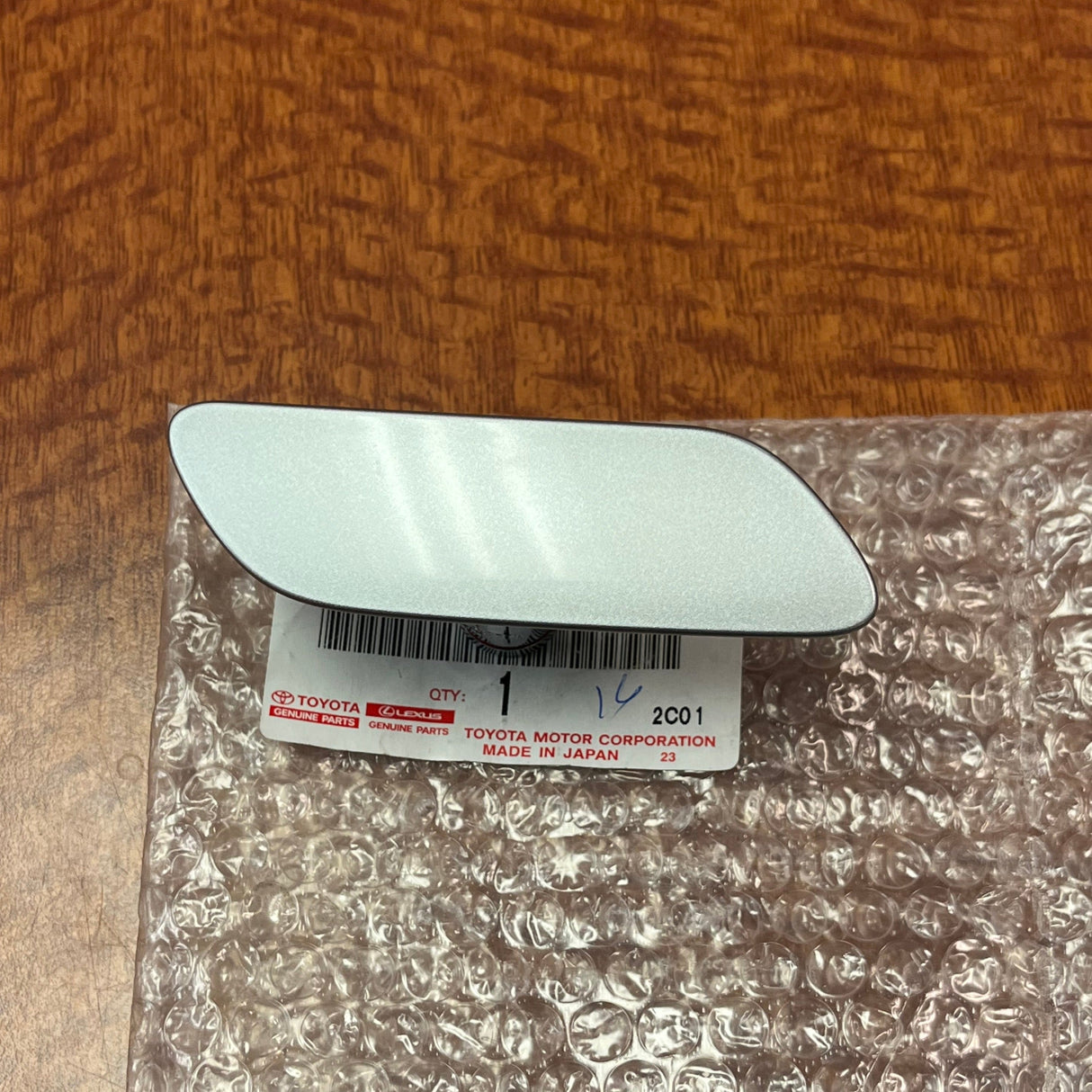 2016-2020 Rx350 y Rx450h | Plata Platino Metálico | OEM faro/cubierta/tapa del lavafaros | lexus