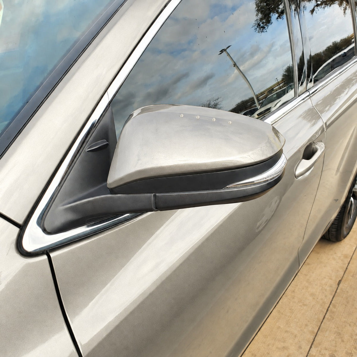 New | 2014-2016 Highlander | Creme Brulee Mica | Driver | Toyota | Side View Mirror