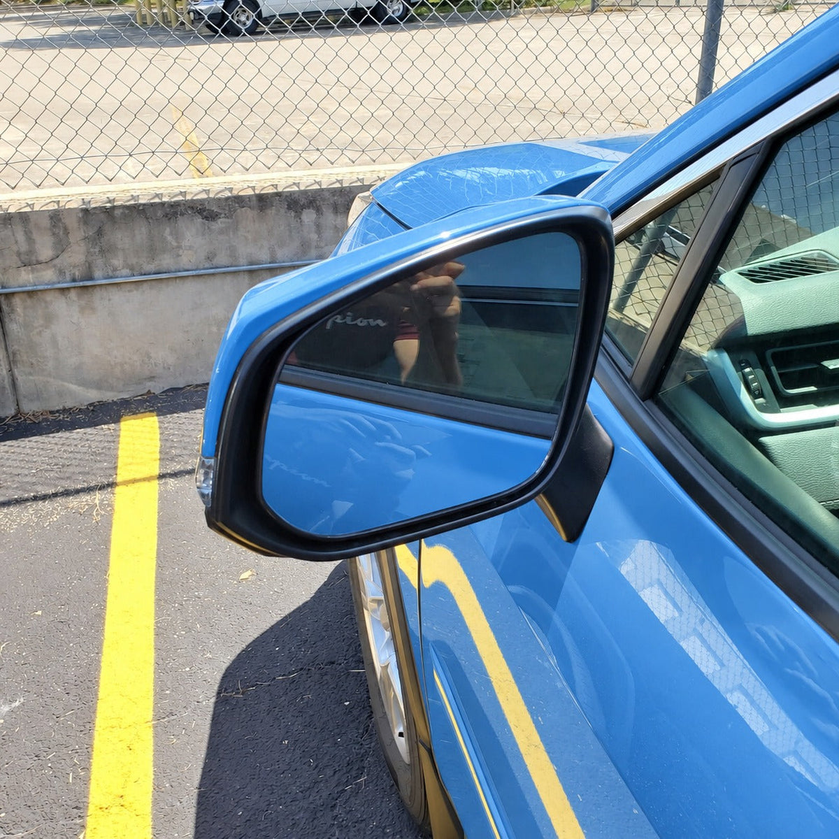 New | For Rav4 2022-2025 | Cavalry Blue | Driver | Toyota | Side Mirror | Blindspot