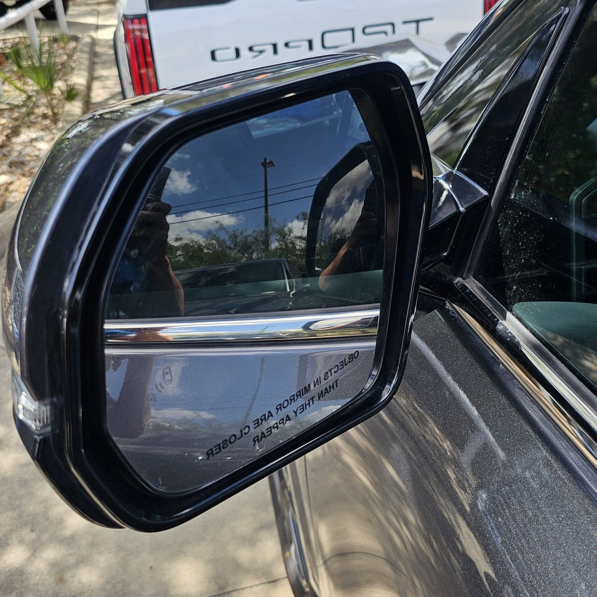 New | 2022-2026 Tundra | Magnetic Gray Metallic | Driver | Toyota | Side View Mirror | With Blinker