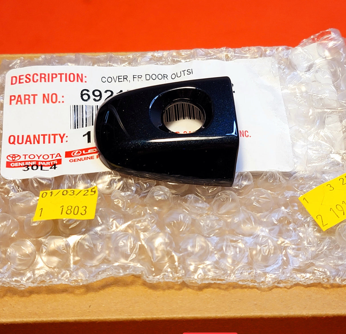 New | Camry | Door Handle Cap | 2012-2017 | Cosmic Gray | OEM | Toyota
