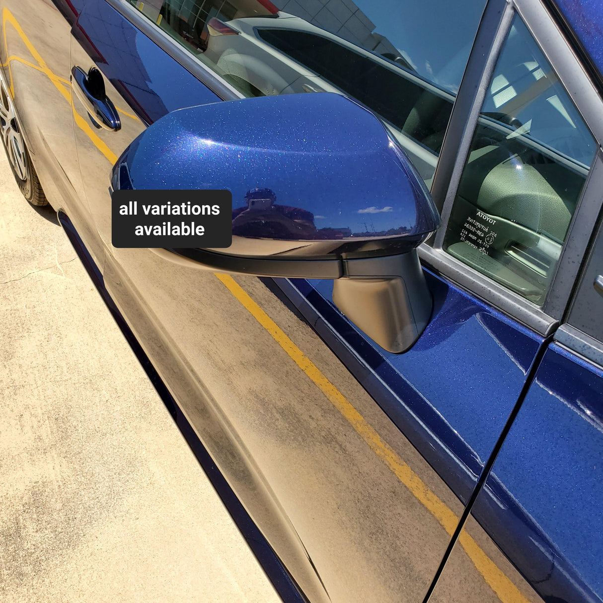 New | Corolla 2019-2022 | Blue print | Passenger | Side View Mirror | For Toyota